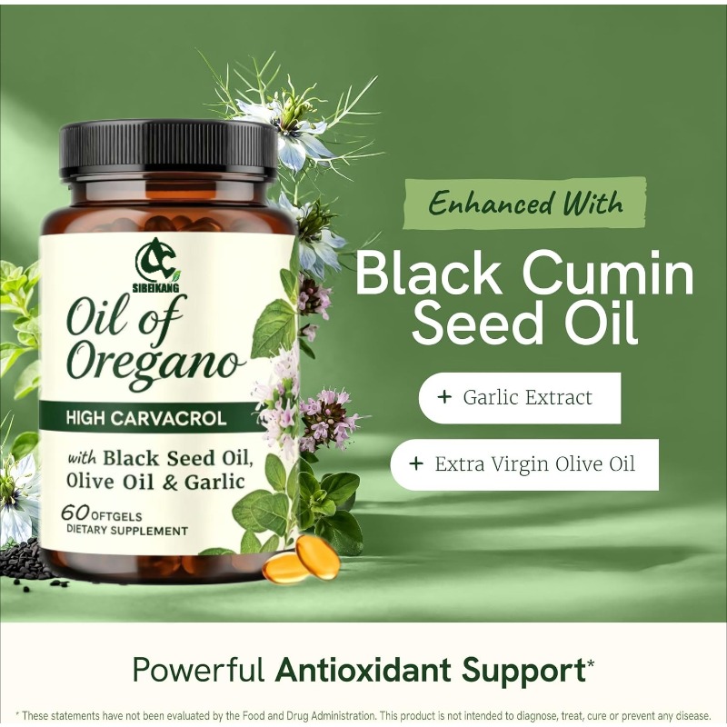 Black Seed Oil Capsule - Niuzhi Oil Black Seed Oil Soft