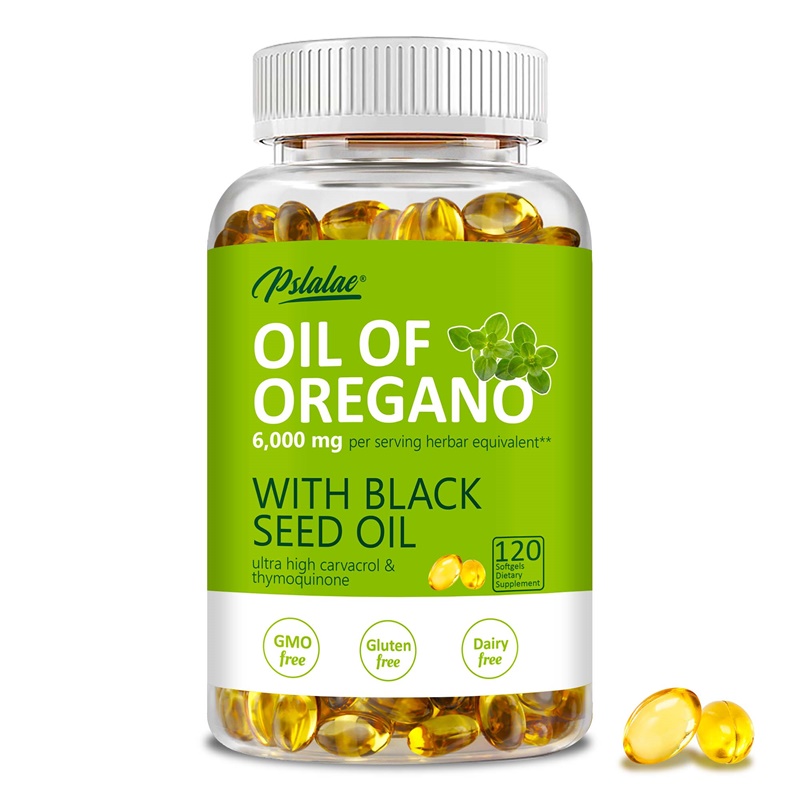 Oregano Oil Capsules - with Bl - Black Seed Oil Capsule recension och pris