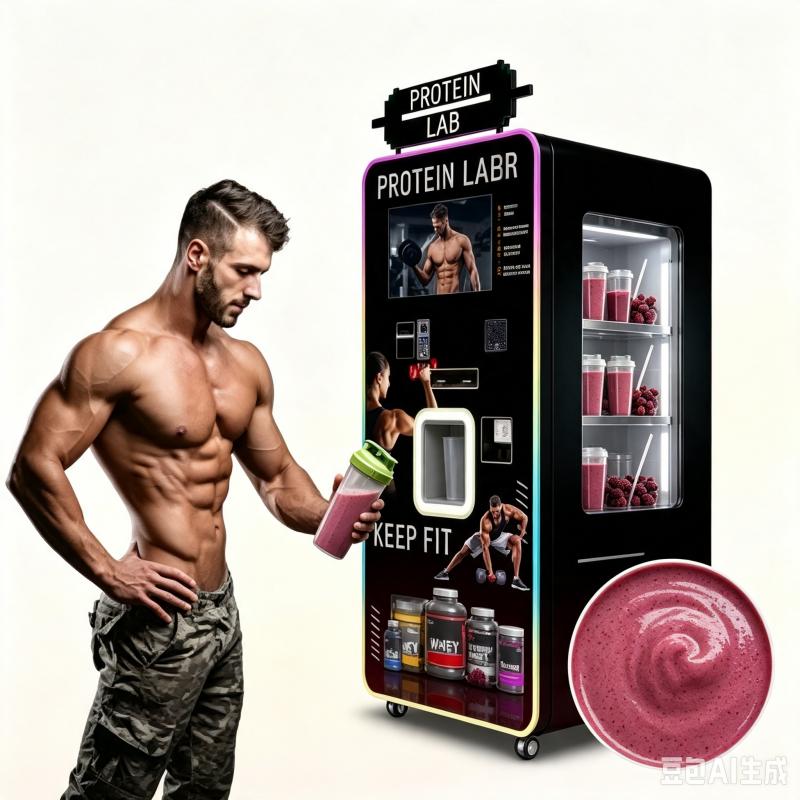 Protein Shake Vending Machine  - Nutrition Fitness Gym recension och pris