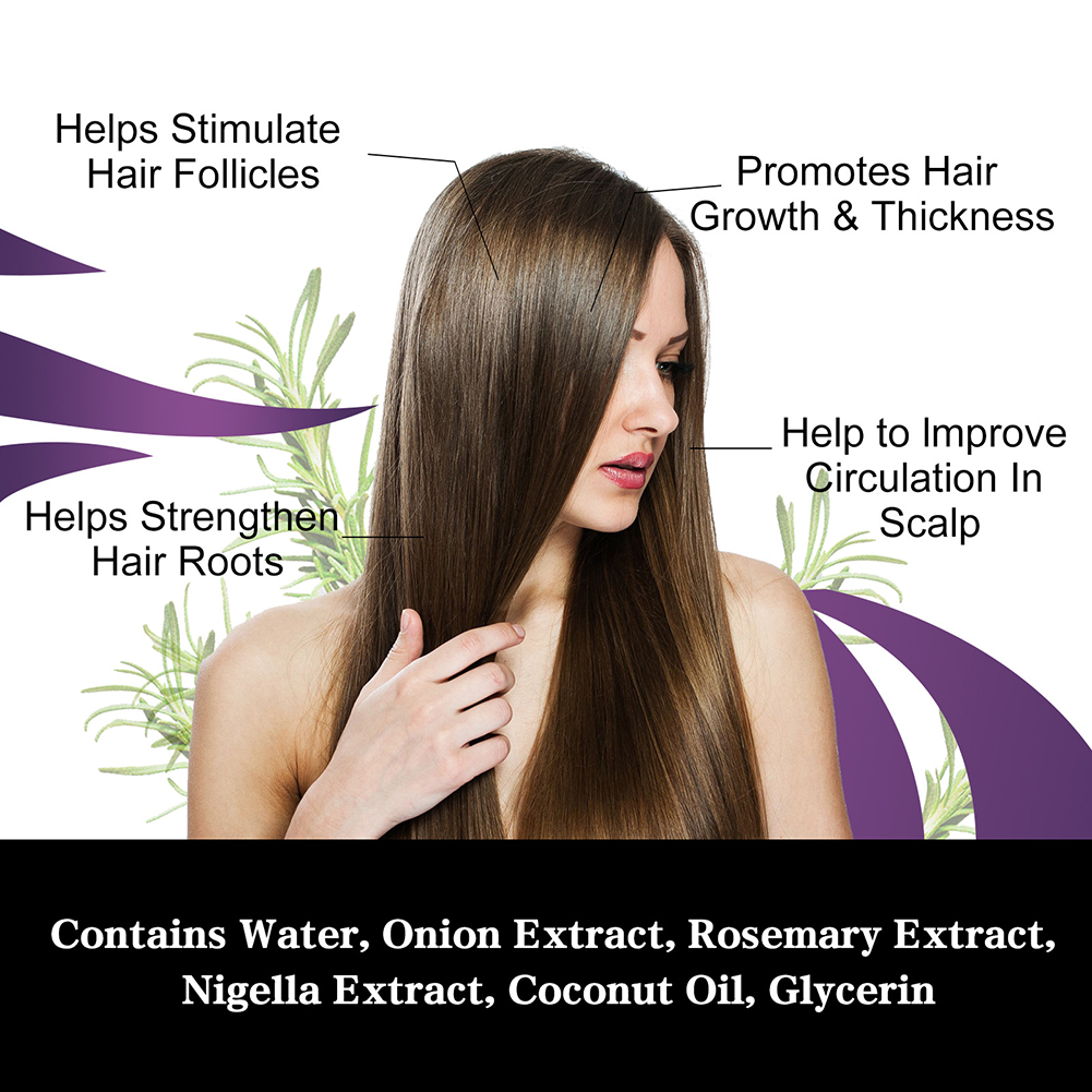30ml Onion Rosemary Hair Growt - Black Seed Oil Capsule recension och pris