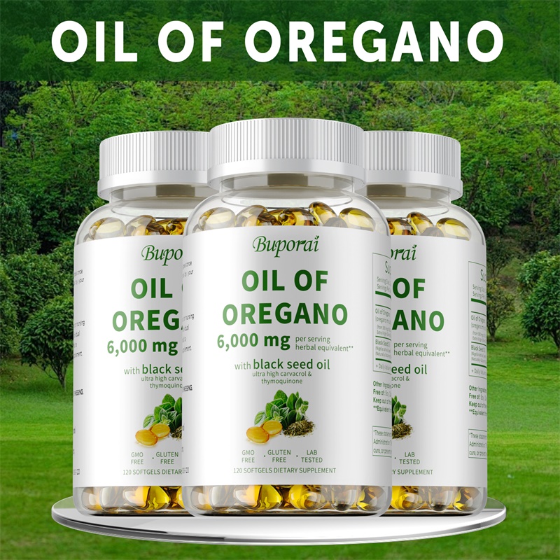 Oil of Oregano - Contains Blac - Black Seed Oil Capsule recension och pris